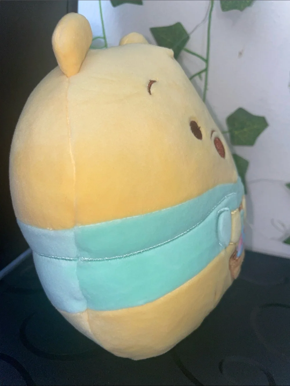 Squishmallows Yellow & Mint Green Easter Basket Plush